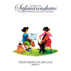 Brenreiter Sassmannshaus: Frher Anfang auf dem Cello, Bd. 4