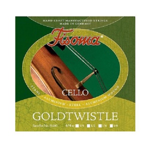 Lenzner Saitenmanufaktur Lenzner Cello F1200 Goldtwistle Fisoma Set