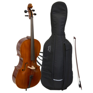 Mastri Cello Set 1/2 left-handed with bag and cello bow