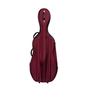Mastri Cello Case red fabric