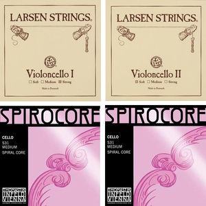 Mastri Larsen-Spirocore Cello 4/4 Set